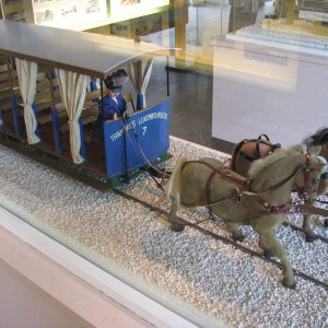 Modelle im Trambahnmuseum