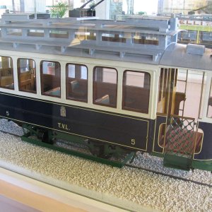 Modelle im Trambahnmuseum