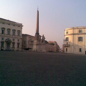 Quirinal am Morgen