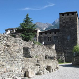 Aosta: rmische Mauern