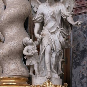 Schutzengel in Hofkirche Residenz