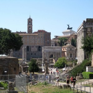 Rom mit Tchting - Forum Romanum