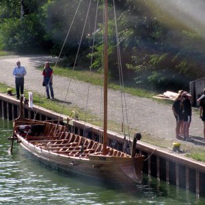 Rmerschiff Victoria auf dem Mittellandkanal