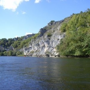 Auf der Dordogne