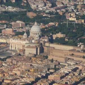 Rom beim Landeanflug (Ciampino)