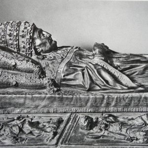 Das Grabmal Sixtus' IV (Ausschnitt)