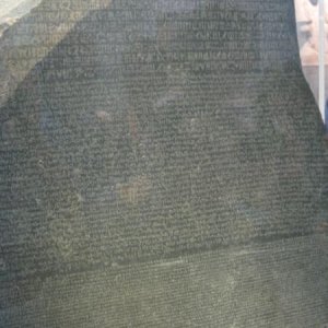 Rosetta Stein, Brit. Museum