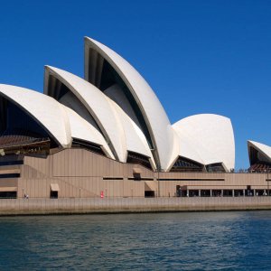 Sydney Opera House vom Wasser aus
