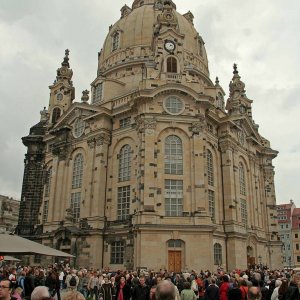 Dresden Frauenkirche staunen