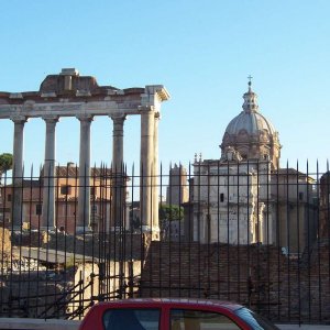 Unser Blick bers Foro Romano