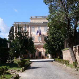 Garten der Villa Celimontana