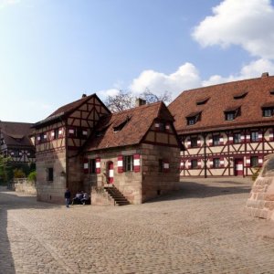 Nrnberg Panorama in der Burg