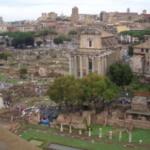 berblick Forum Romanum