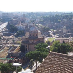 Blick vom Vittorio Emanuele Denkmal