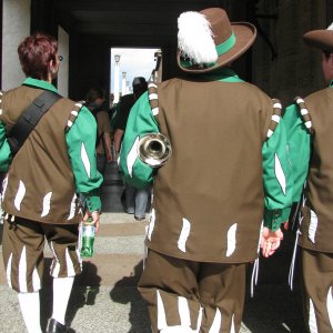 Musike auf dem Petersplatz