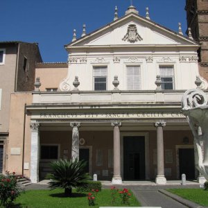 Pfingstmontagmorgen Santa Cecilia in Trastevere