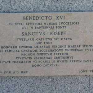 Vatikanische Grten: Josephs-Brunnen
