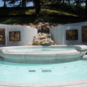 Vatikanische Grten: Josephs-Brunnen