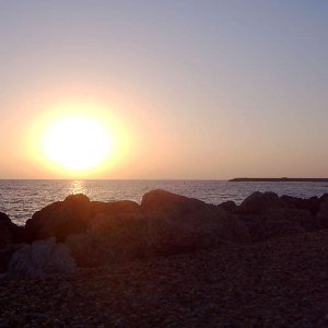 Sonnenuntergang San Leone