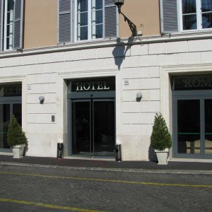 Kolbe Hotel Rome, Eingang