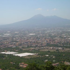 Neapel und der Vesuv