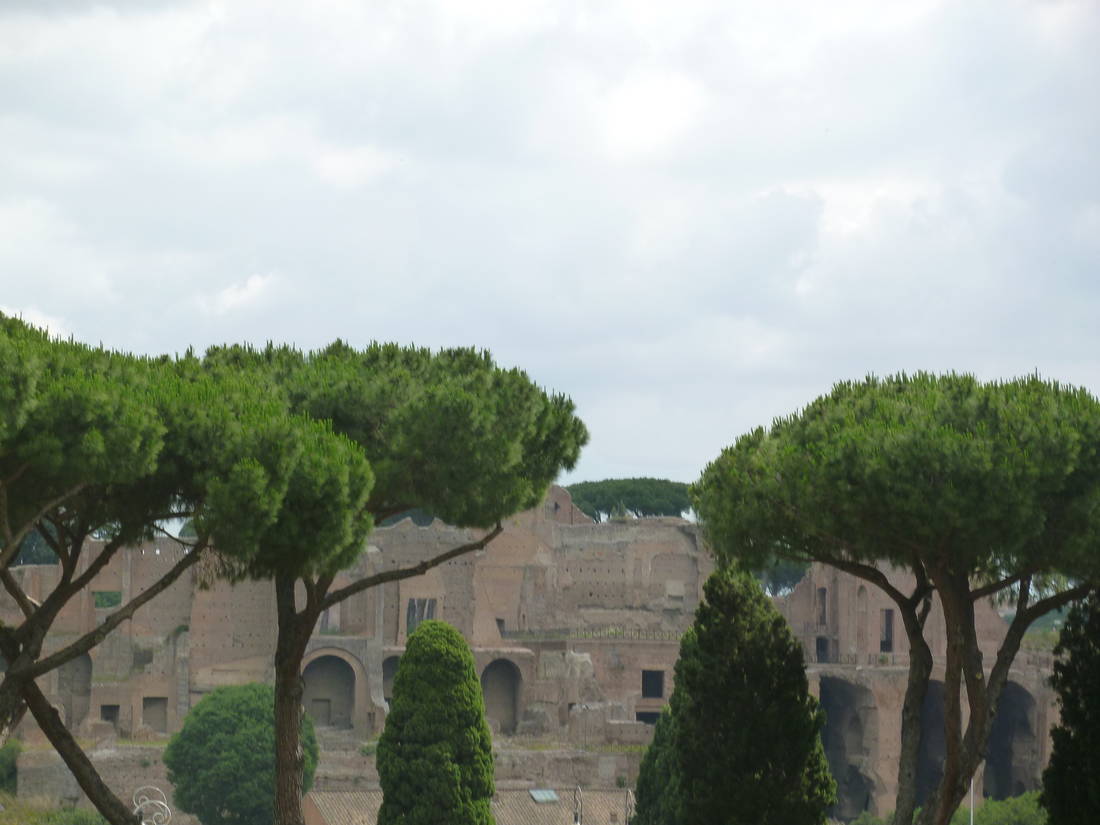 Aventino, Blick auf das antike Rom