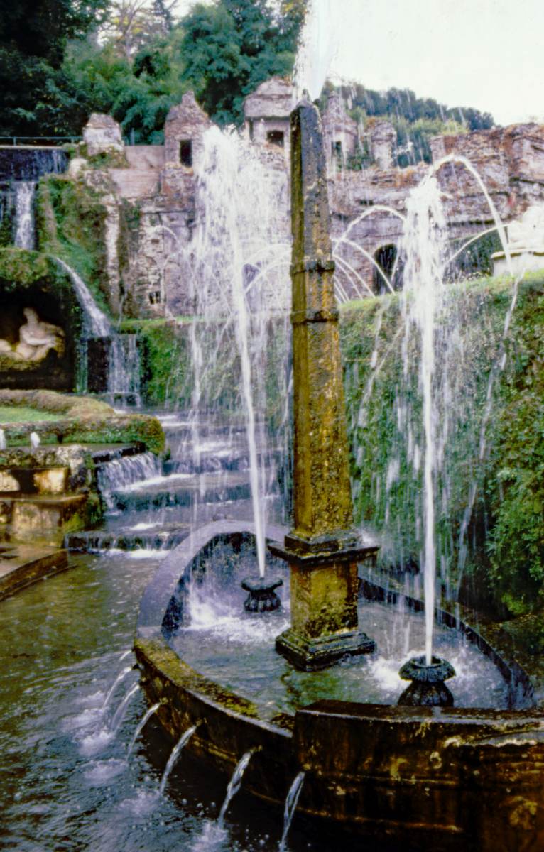 Brunnen in der Villa d'Este