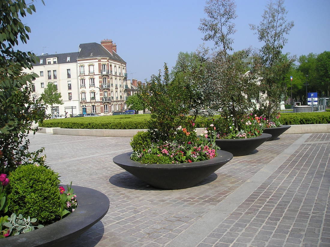 Chartres - Blumenksten zur Begrung