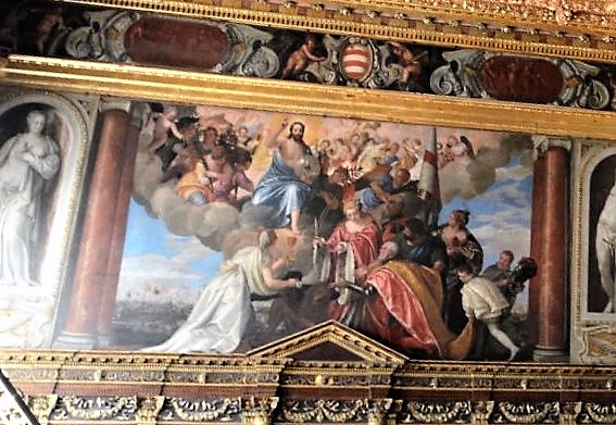 Detail Verones-Gemälde Palazzo Ducale