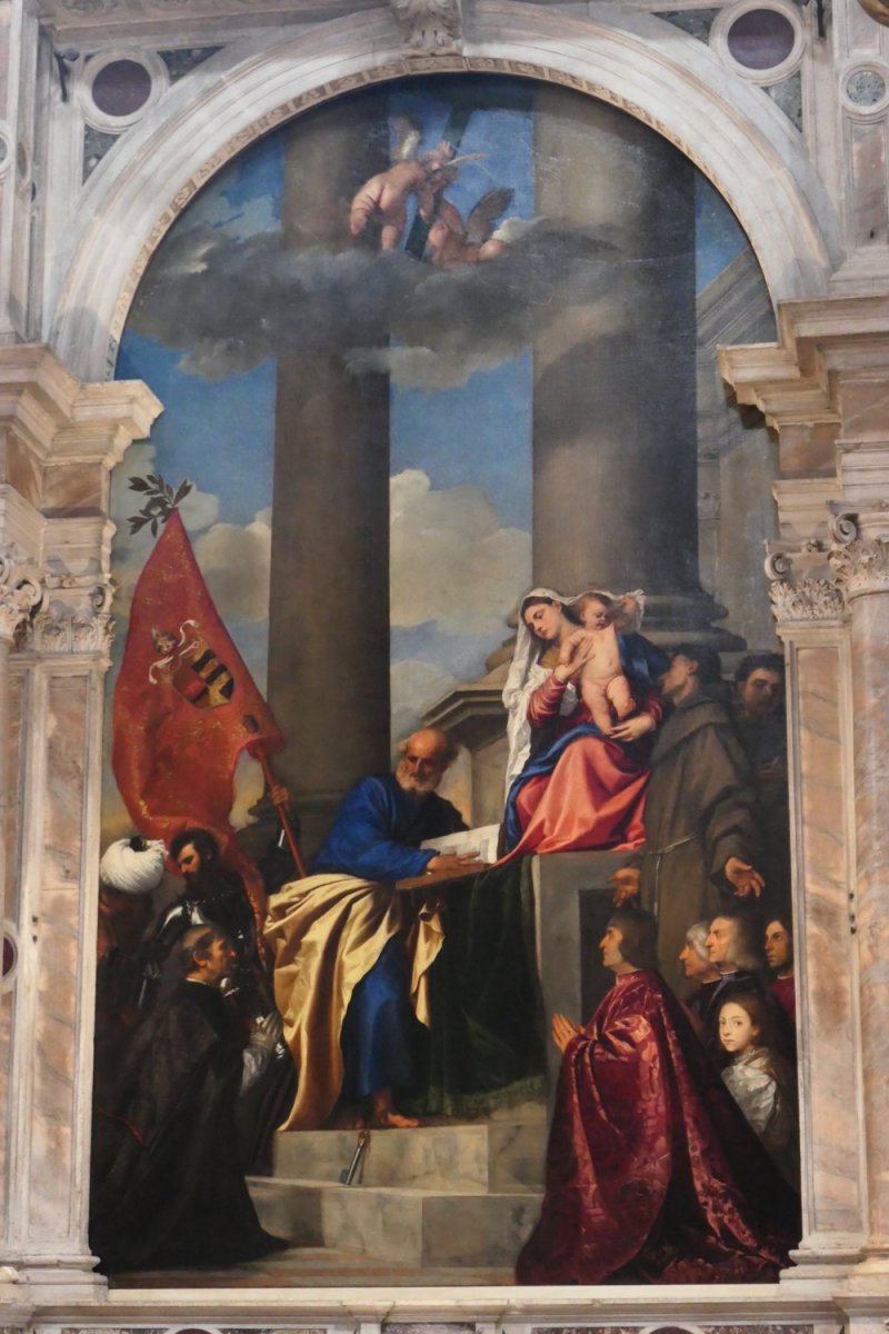 Die Pesaromadonna von Titian