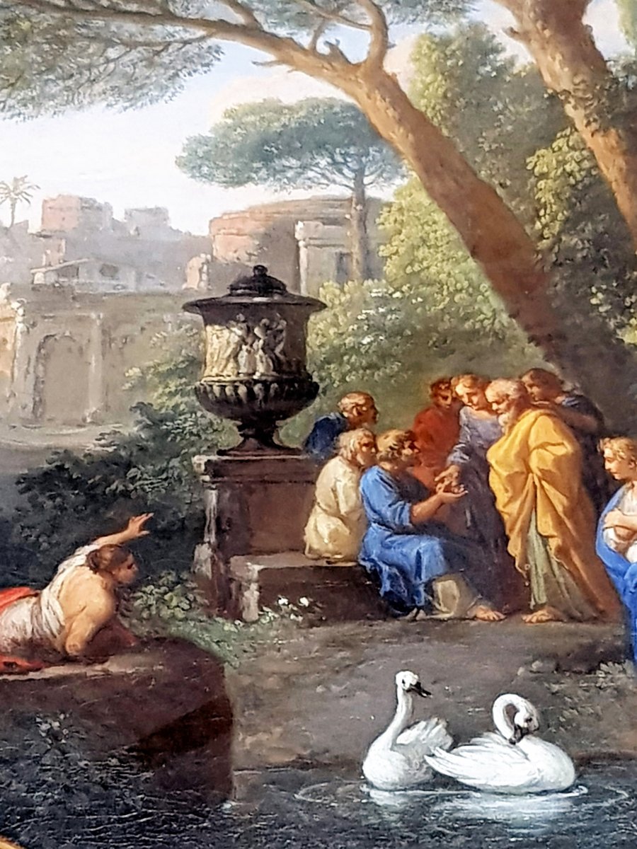 Disput der Philosophen in einer römischen Villa