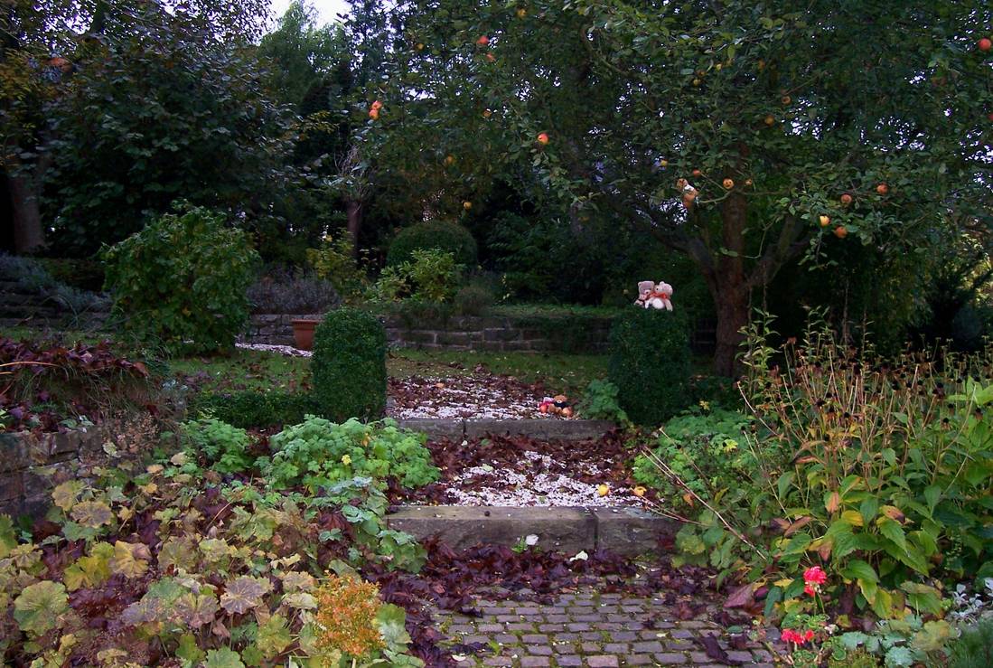 Doudous Garten im Herbst
