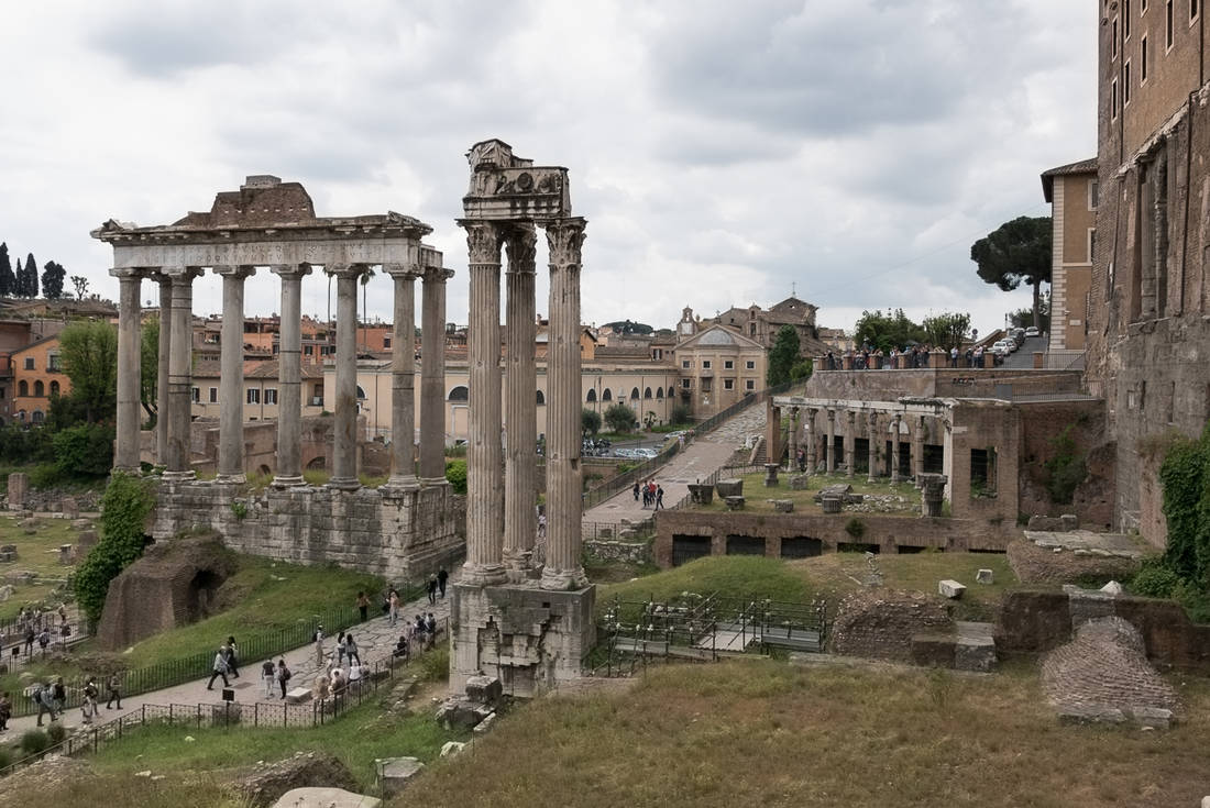 Eingewhnungsspaziergang 2016 Forum Romanum