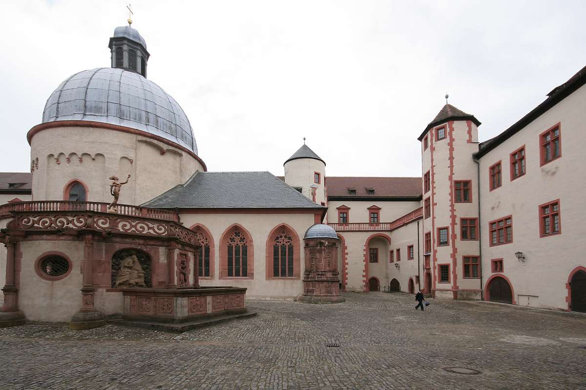 Festung Marienberg Innenhof