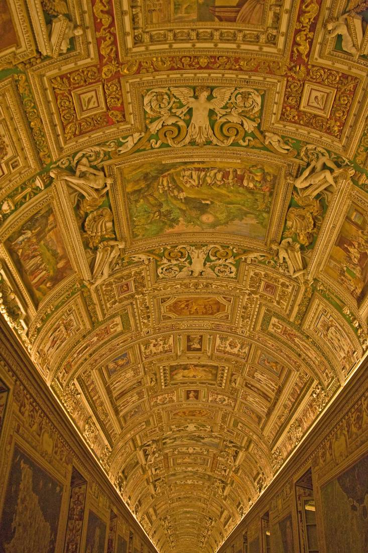 Flur in Vatikanischen Museen