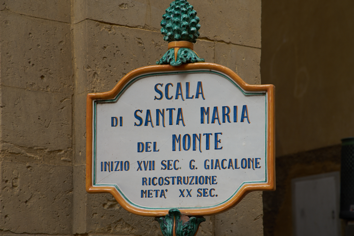 Freitreppe Santa Maria del Monte