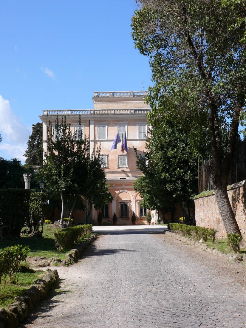 Garten der Villa Celimontana