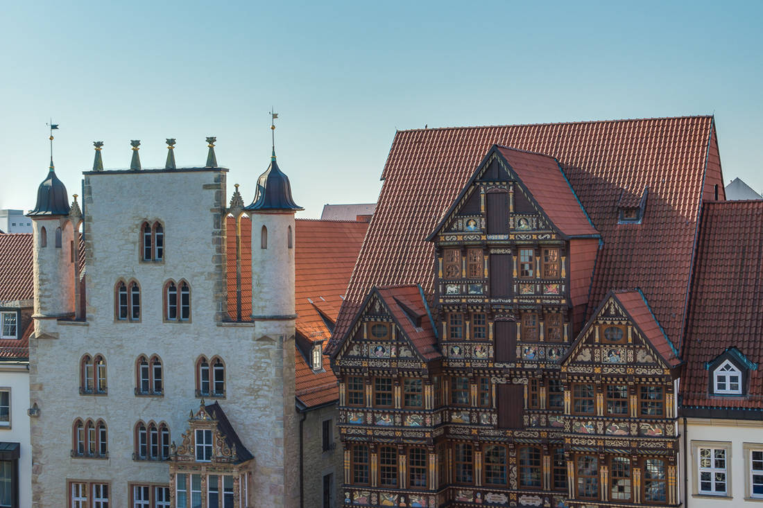 Hildesheim historischer Marktplatz
