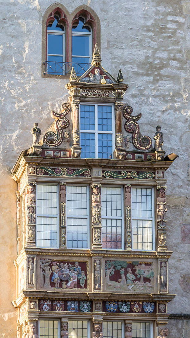 Hildesheim Tempelhaus Renaissanceerker