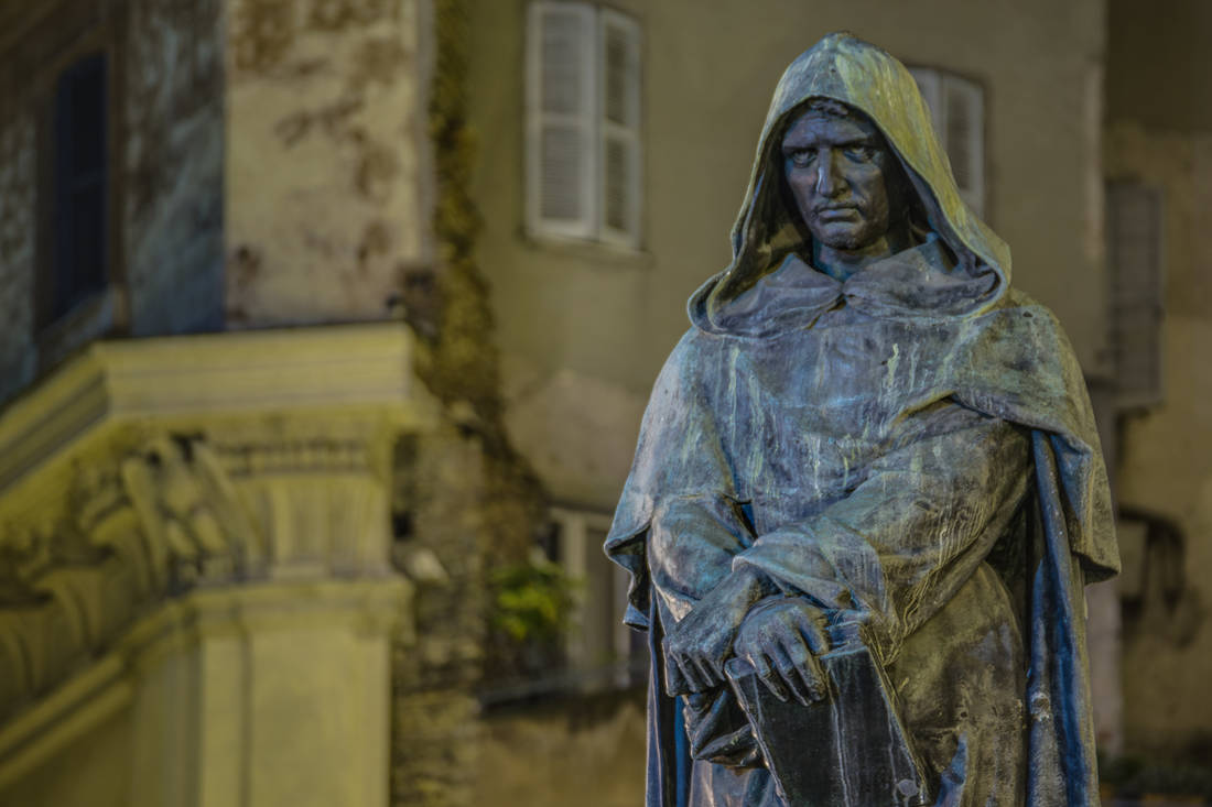 Nachttour Giordano Bruno auf Campo dei Fiori