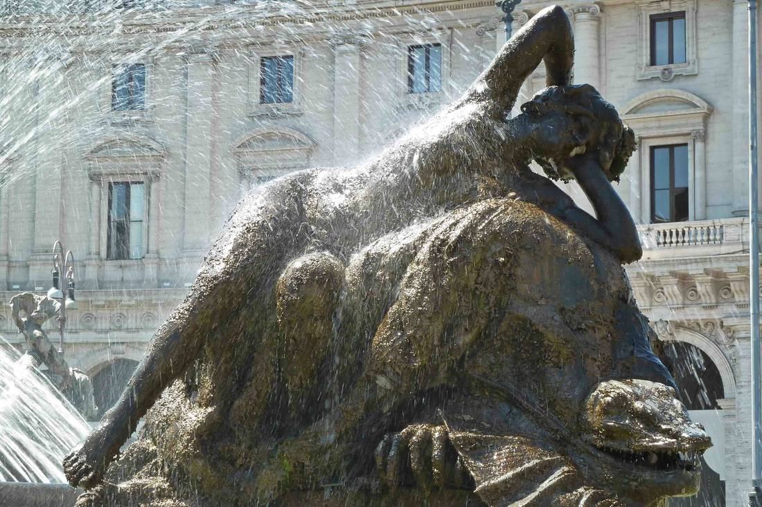 Najadenbrunnen Piazza della Republica