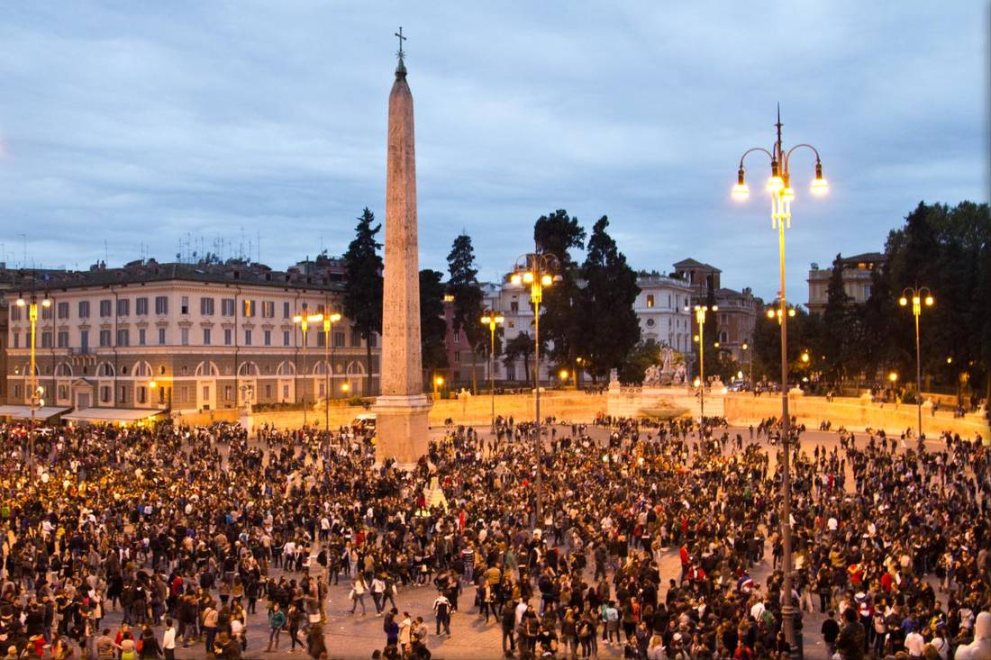 Piazza del Popolo Flash Mob