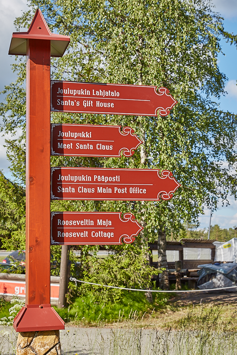 Polarkreis Rovaniemi Finnland