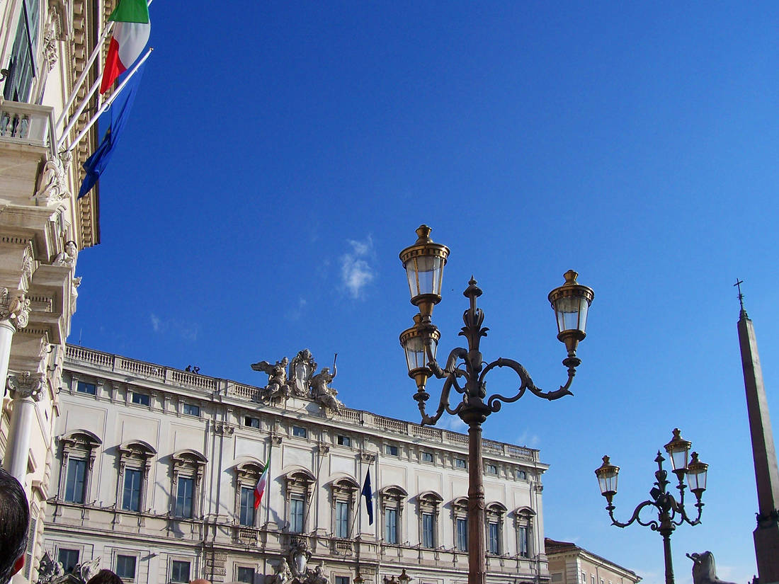 Quirinal mit Sonderausstellung "150 Jahre Italien"