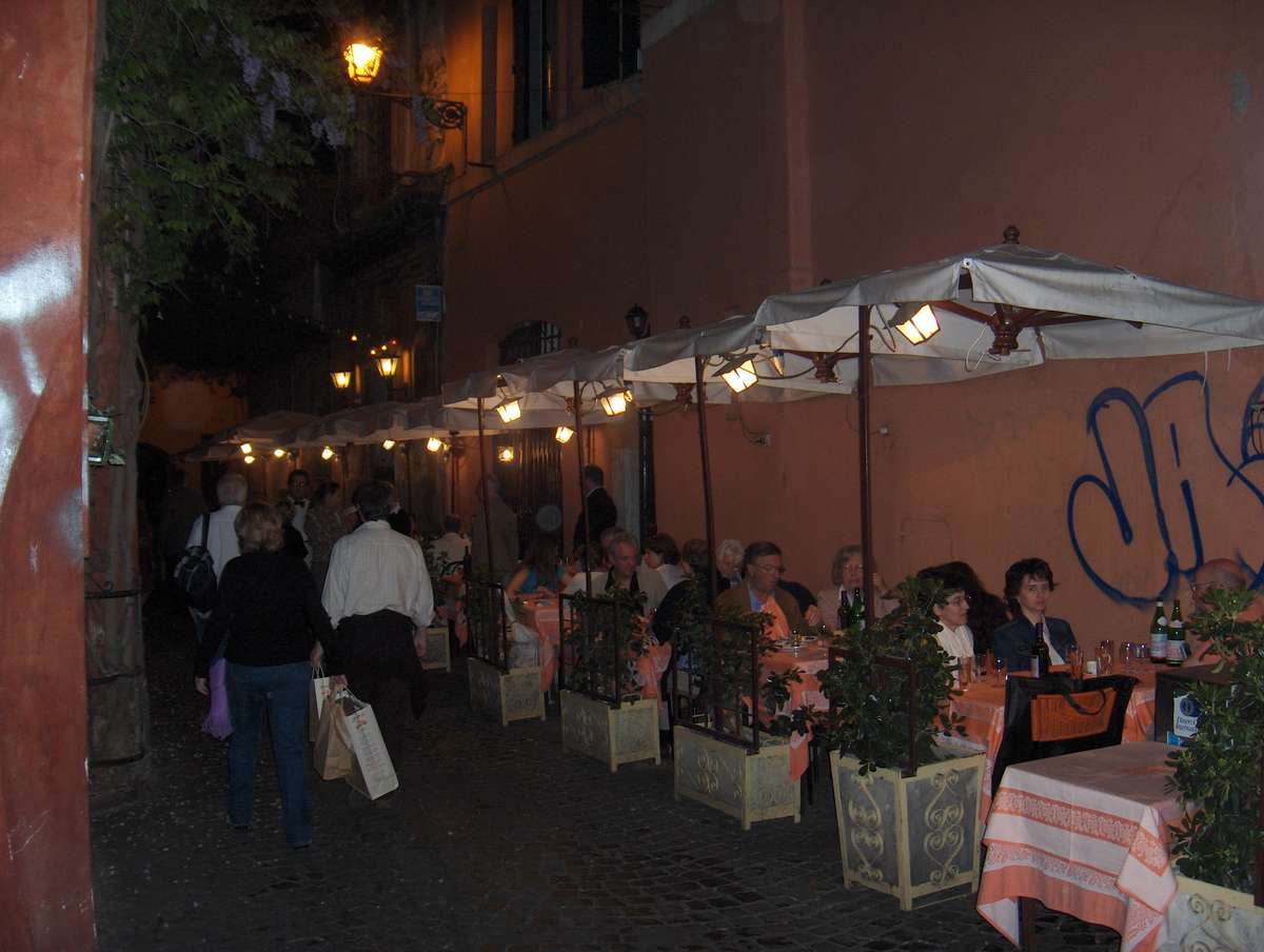 Restaurant in Trastevere