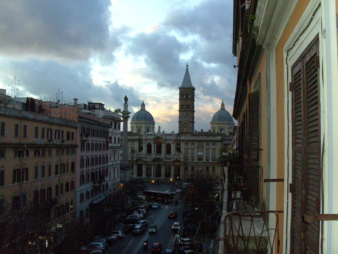 S.Maria Maggiore vom Hotel d'Este aus gesehen