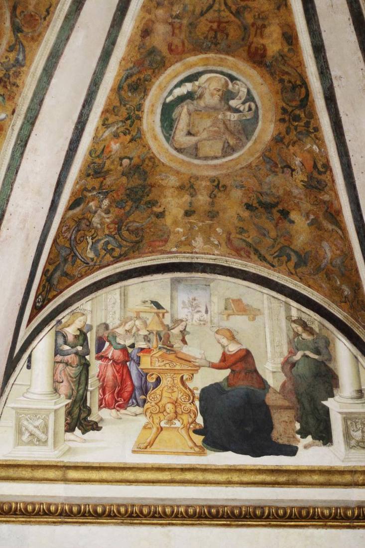 Santa Maria del Popolo Madonna mit Engeln
