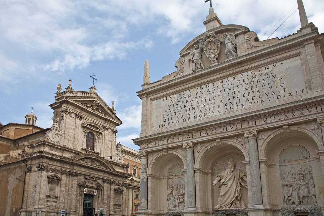 Santa Maria della Vittoria und Mosesbrunnen