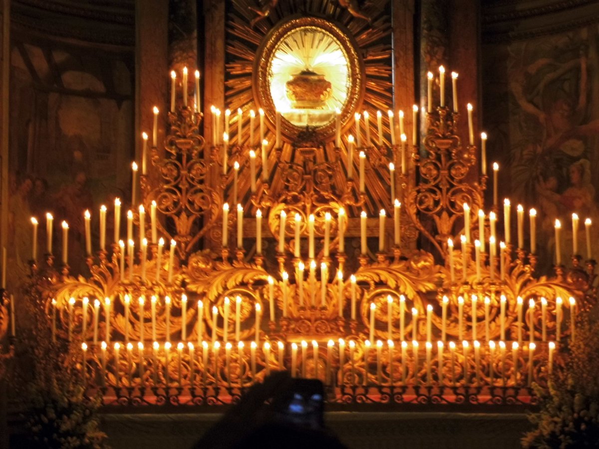 Santa Maria dell'Orto - Macchina delle Quarant’Ore per il Giovedì santo