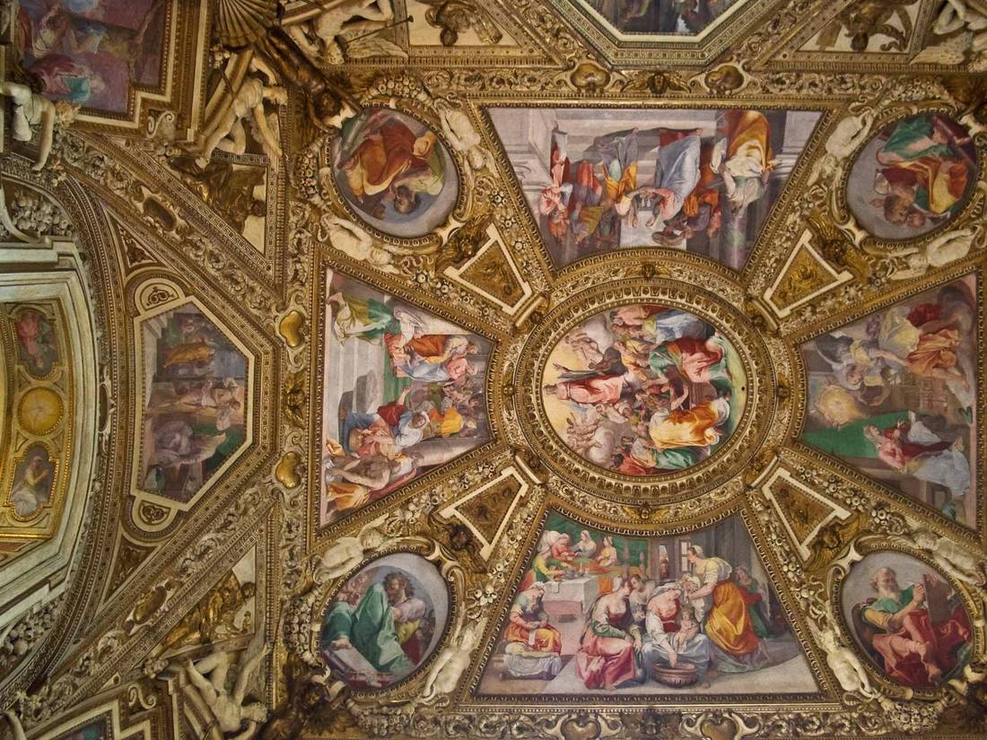Santa Maria in Trastevere Decke